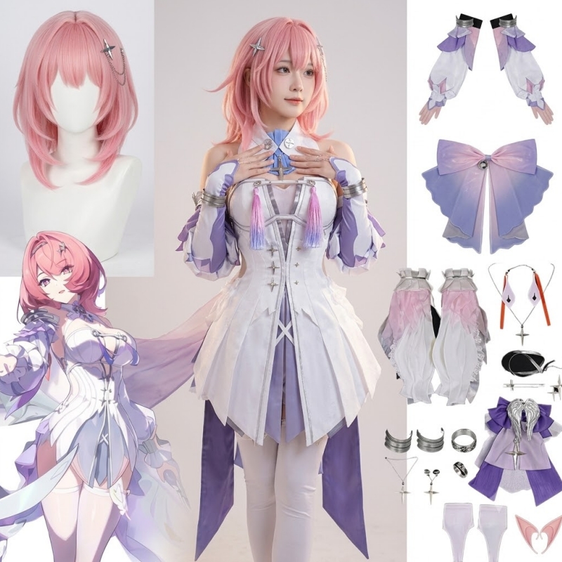 Anime Cosplay Zero Two - レミエル・ロリータ・イブニングドレスコスプレ衣装 ダンフルセット 二次元ゲーム「Zenless Zone Zero」コミックコンやパーティーイベント用