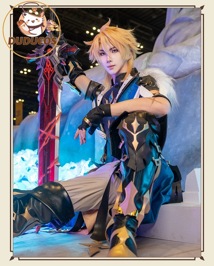 Anime Cosplay Plus Size - 在庫あり ヴァルカ コスプレ衣装 ゲーム原神【XS-3XL】DUDU-SSR メンズスーツアーマー ヴァルカ