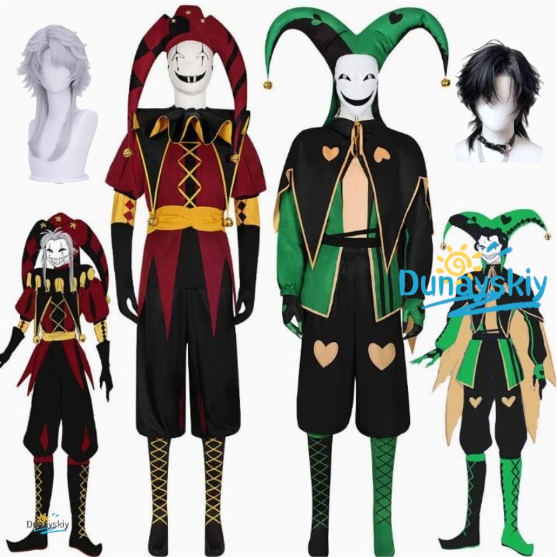 Anime Cosplay Expo 2025 - 2025年ハロウィン フリークサーカス ピエロ クラウン コスプレ衣装 ウィッグ