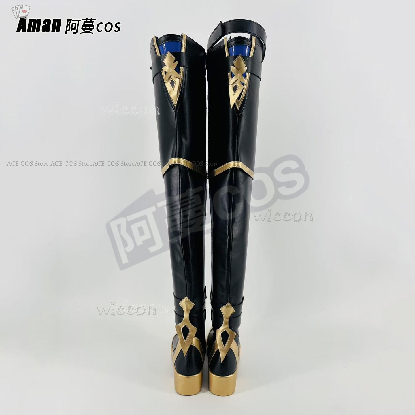 原神ローヘンハイニーブーツ - ユニセックスプラスサイズコス - Anime Cosplay Plus Size のレビューと価格
