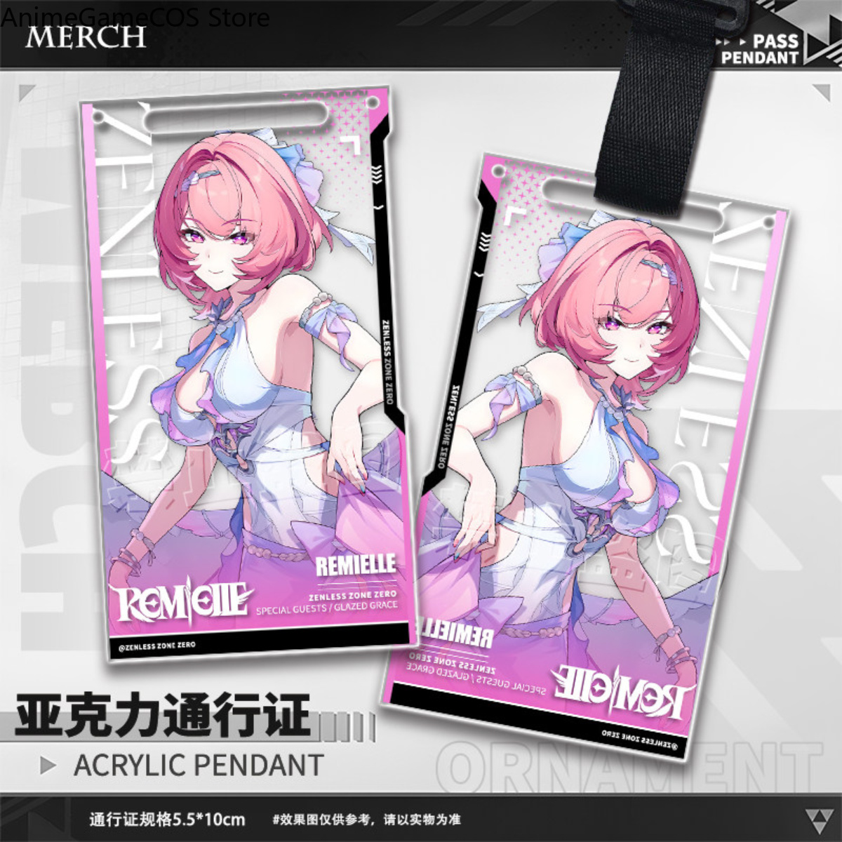 アニメ Zenless Zone Zero レミエルダンアク - Cosplay Zone Anime Friends のレビューと価格
