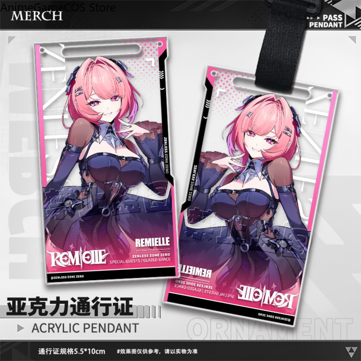 アニメ Zenless Zone Zero レミエルダンアク - Cosplay Zone Anime Friends のレビューと価格