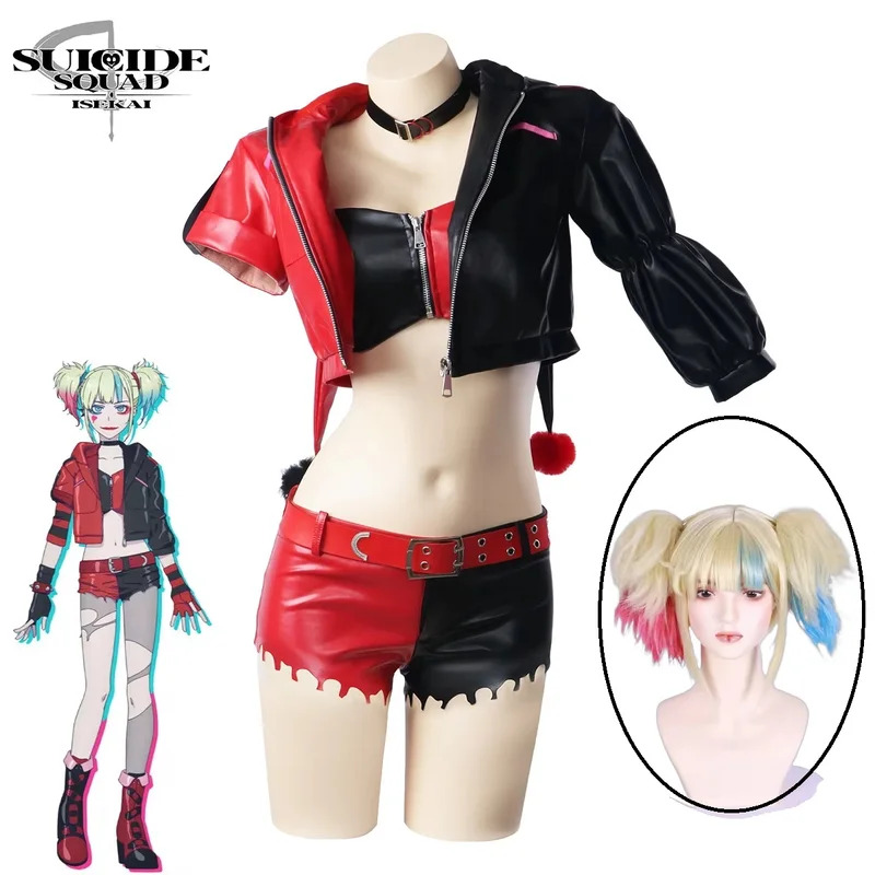 2025年 aaa ハーレイ・クイン コスプレ衣装 ジョーカ - Anime Harley Quinn Cosplay のレビューと価格