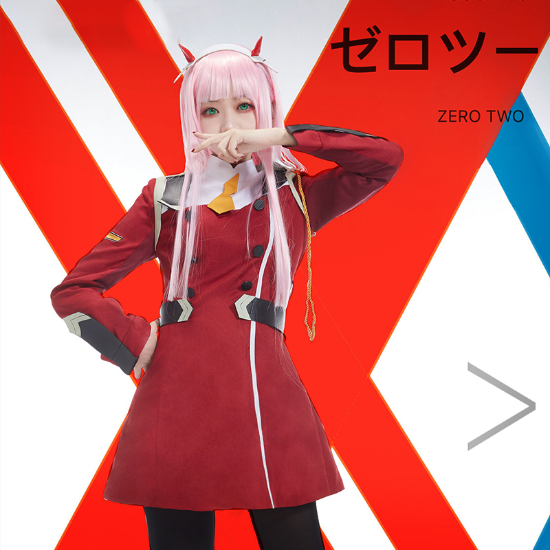 コスプレハロウィンユニフォーム,日本のアニメダーリン,fra - Anime Cosplay Zero Two のレビューと価格