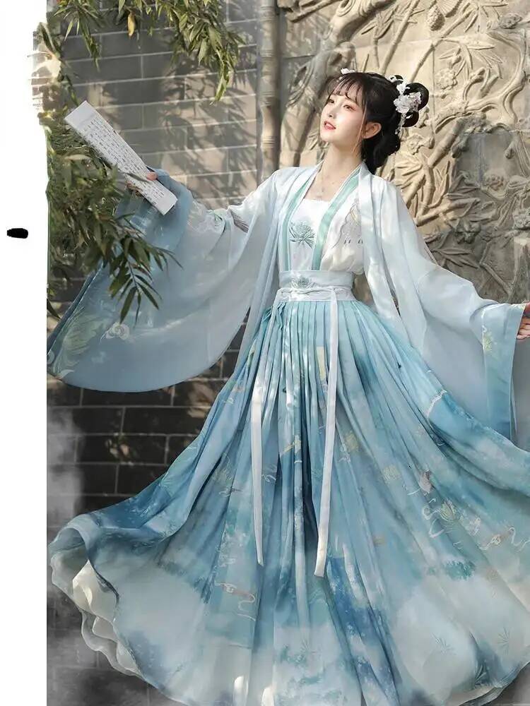 伝統的な漢服中国の新しい衣装女性プリンセス妖精スカートエレガ - Asian Cosplay Anime のレビューと価格