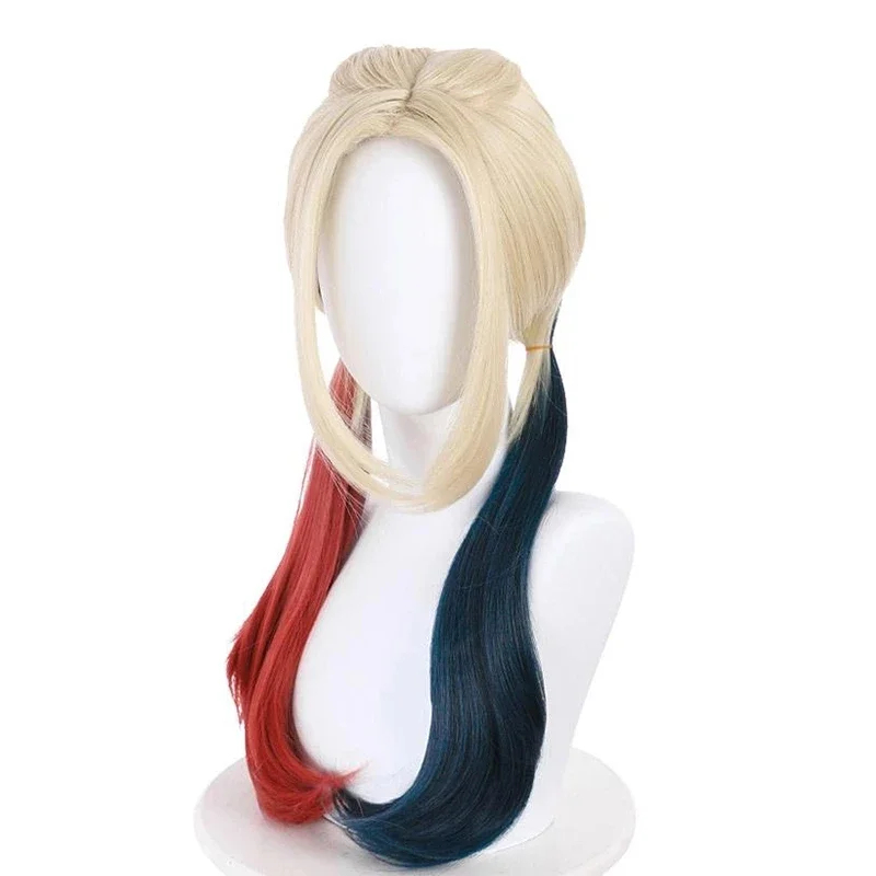 2026 ハーレークイン用ウィッグ ハロウィン クリスマス  - Anime Harley Quinn Cosplay のレビューと価格