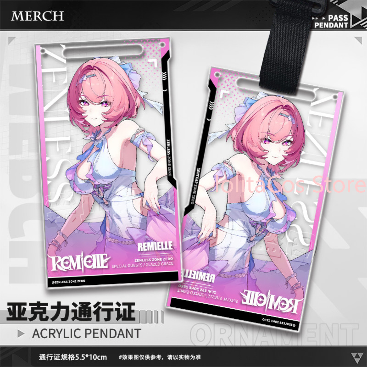 Zenless Zone Zero レミエル・ダン アクリル - Cosplay Zone Anime Friends のレビューと価格