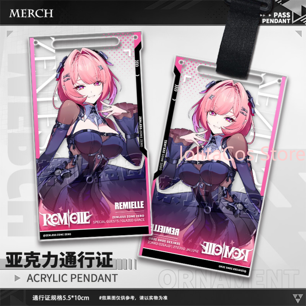 Zenless Zone Zero レミエル・ダン アクリル - Cosplay Zone Anime Friends のレビューと価格