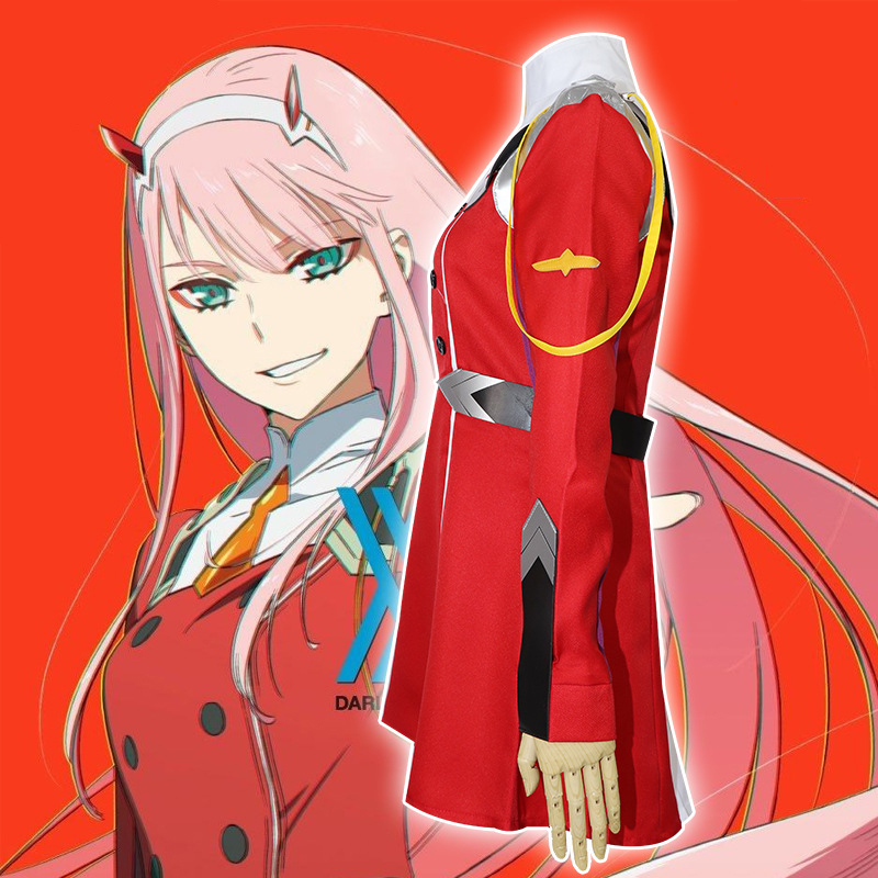 コスプレウィッグ,漫画02ドレス,ダーリン,フランクスゼロ2 - Anime Cosplay Zero Two のレビューと価格