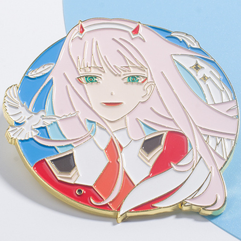 アニメダーリン・イン・ザ・フランキスゼロツーバッジコスプレ衣 - Anime Cosplay Zero Two のレビューと価格